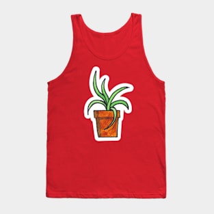 Baby Aloe - House Plant Watercolour Tank Top